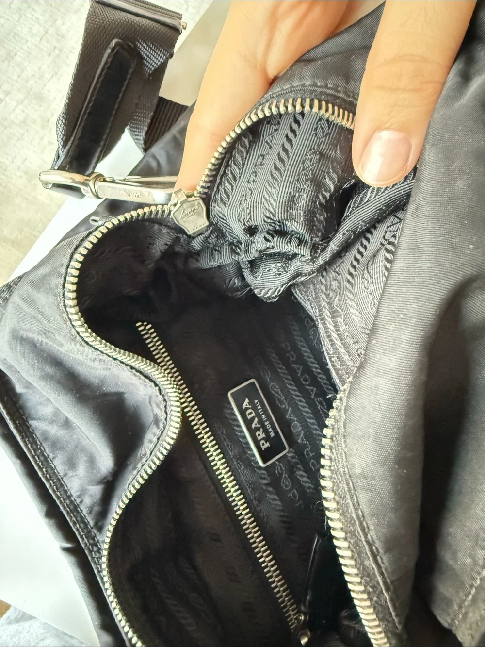 Prada Tessuto Nylon Briefcase